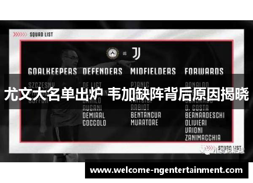 尤文大名单出炉 韦加缺阵背后原因揭晓