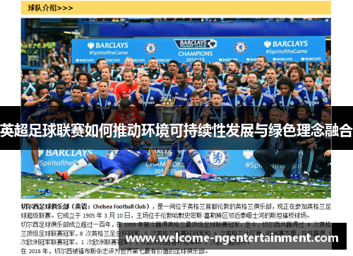 英超足球联赛如何推动环境可持续性发展与绿色理念融合